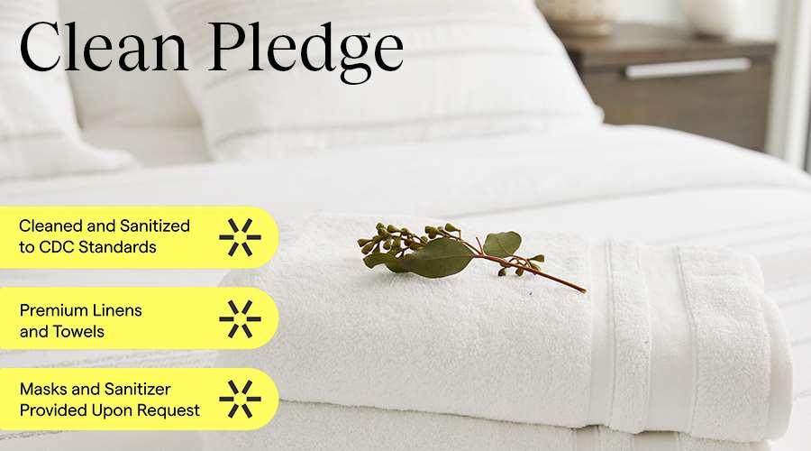Sentral Michigan Avenue Aparthotel Chicago Bekvemmeligheter bilde The Clean Pledge
