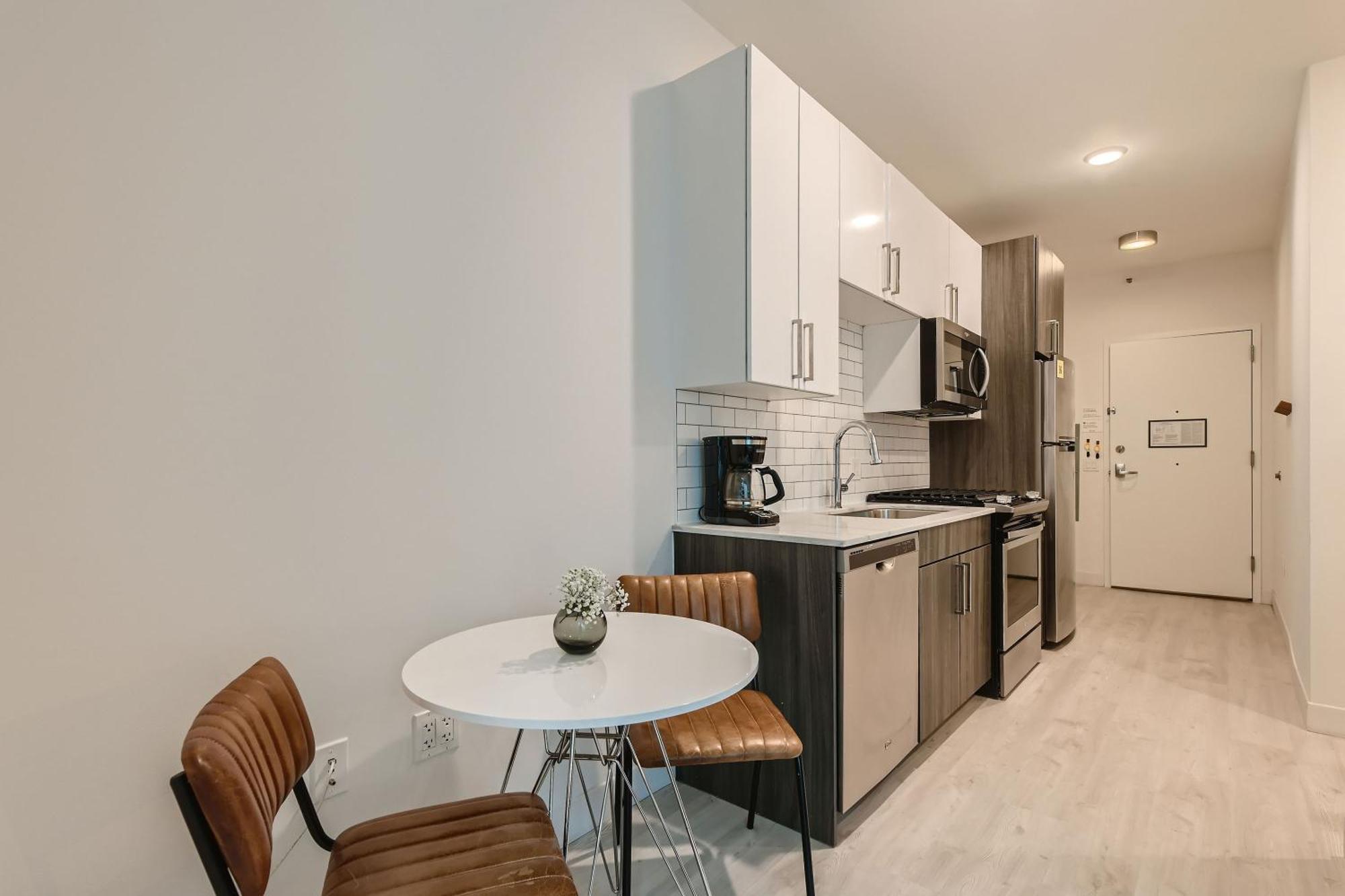 Sentral Michigan Avenue Aparthotel Chicago Rom bilde Kitchen